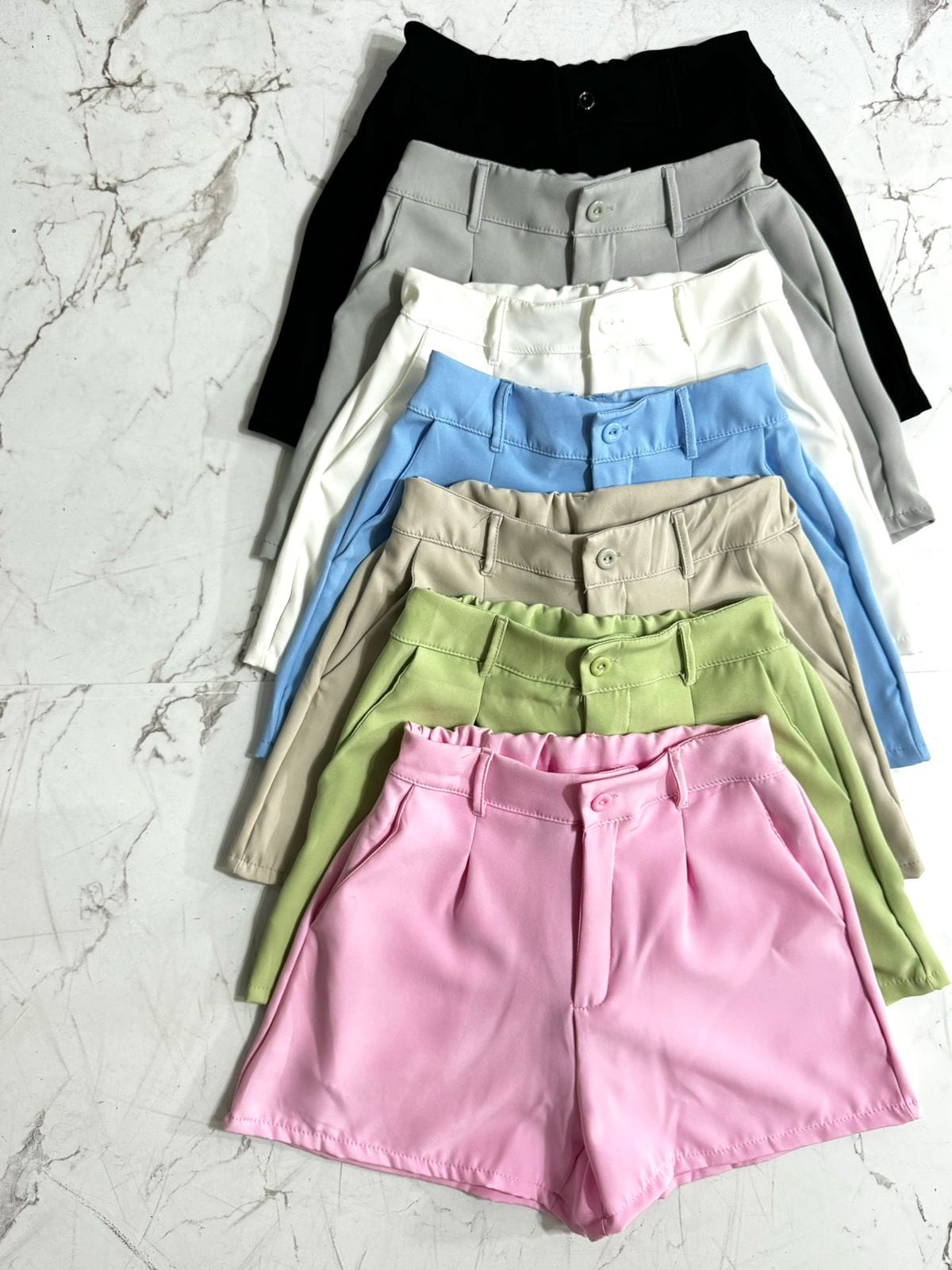 Short Sastrero pinzado Crep