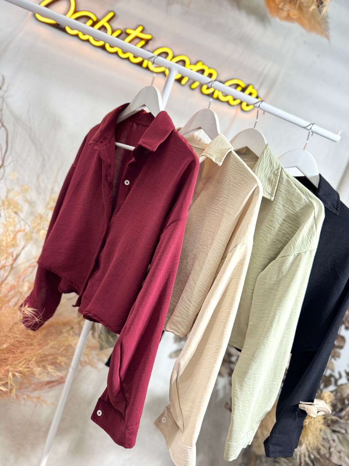 Camisa basica suelta Sedita sastrera