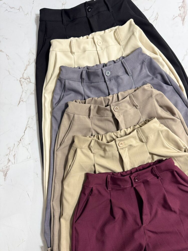 Pantalon largo Sastrero pinzado Crep MAXMARA - Imagen 2
