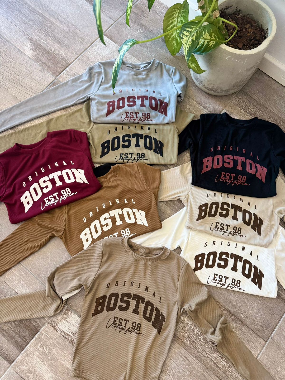 Top M/L “BOSTON” Morley algodon