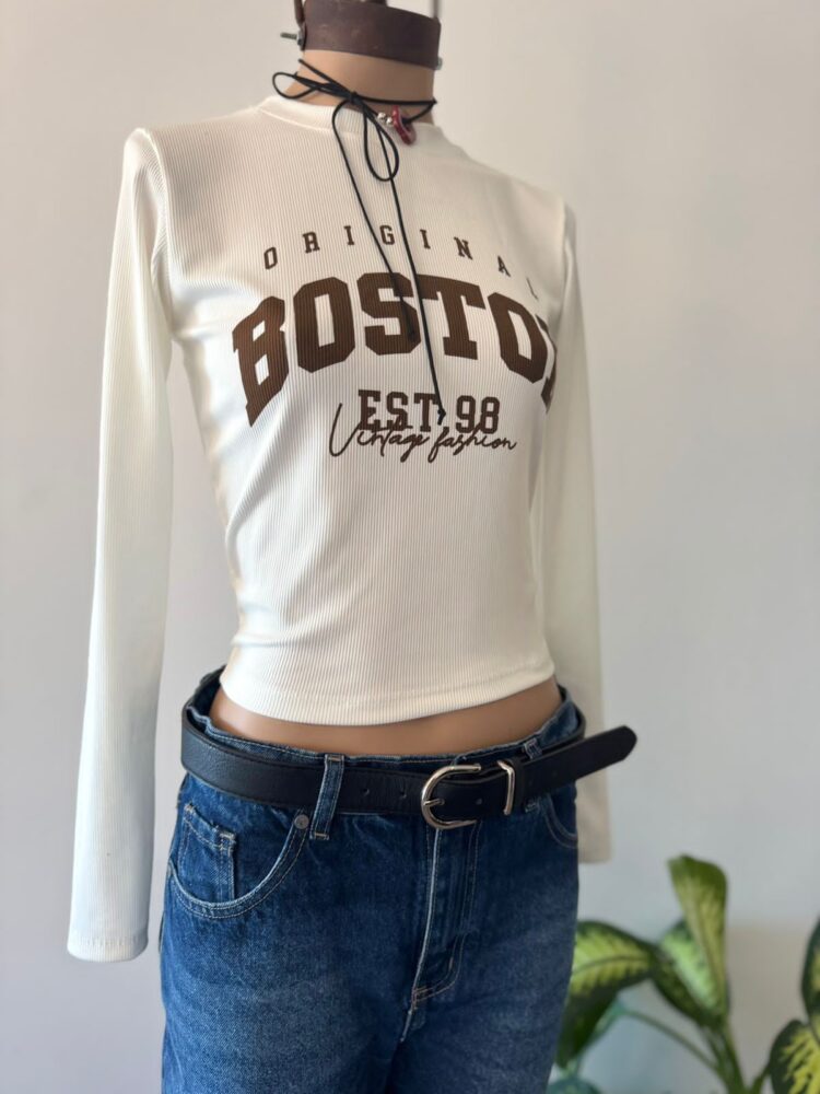Top M/L “BOSTON” Morley algodon - Imagen 2