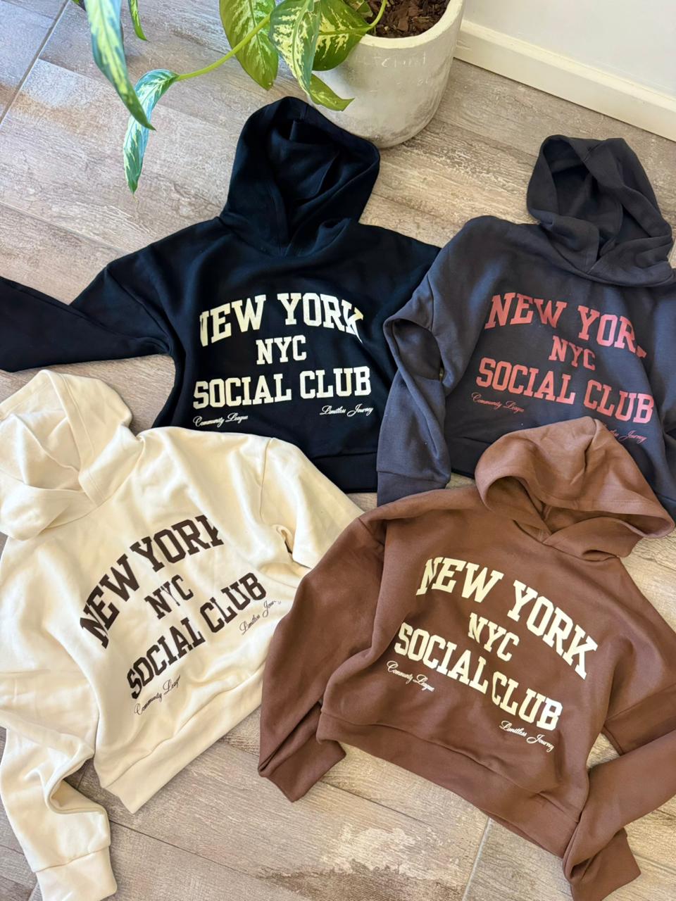 Buzo capucha “NEW YORK” Friza