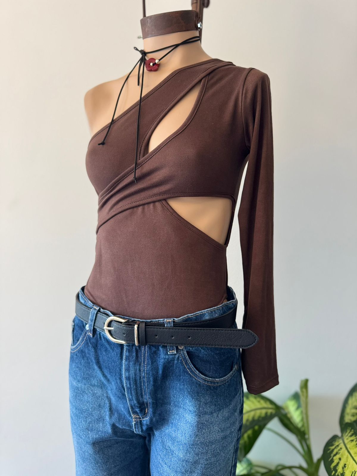 Body Recorte cruzado Modal soft