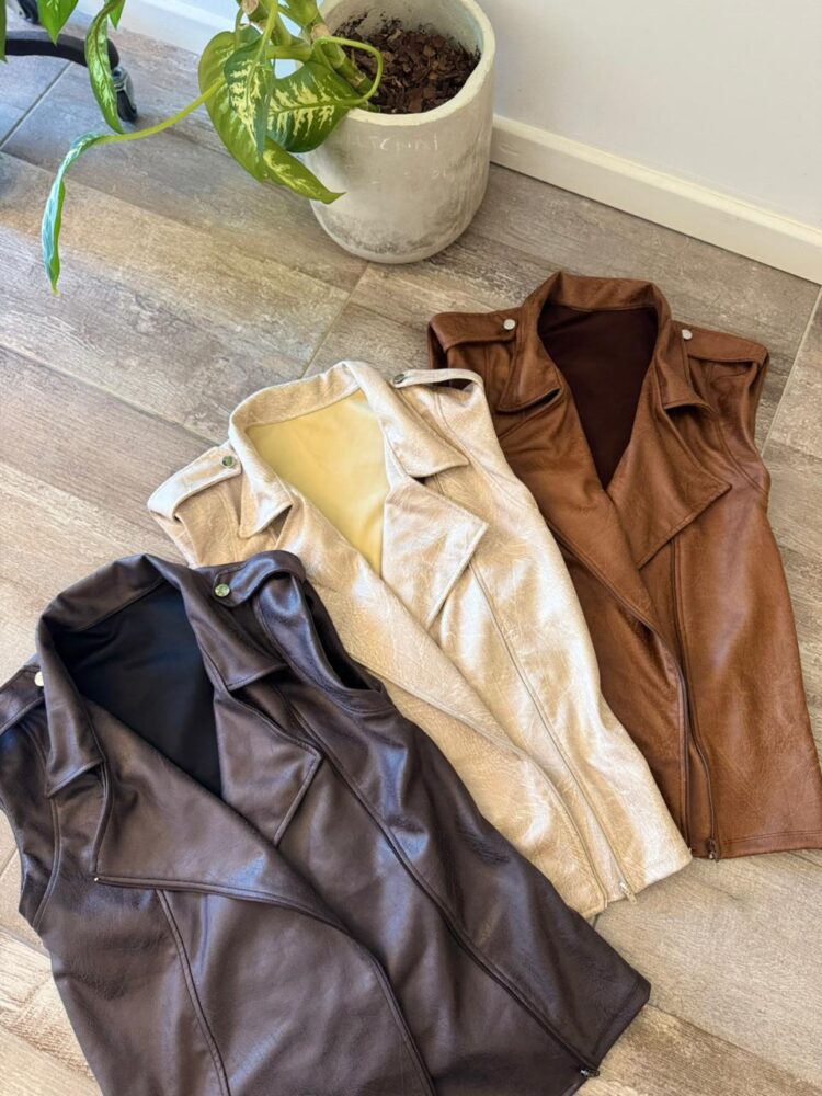 Chaleco Cruzado SUEDE - Imagen 2