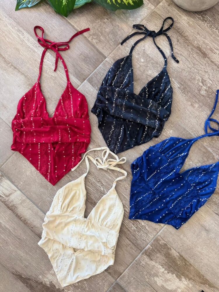 Top Marilyn pico MICRO BOHO - Imagen 2