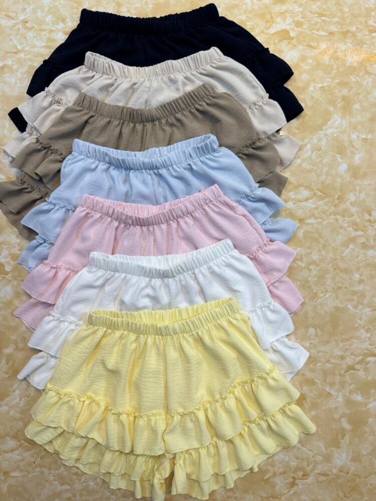 Mini Short doble volado Sedita sastrera - Imagen 2