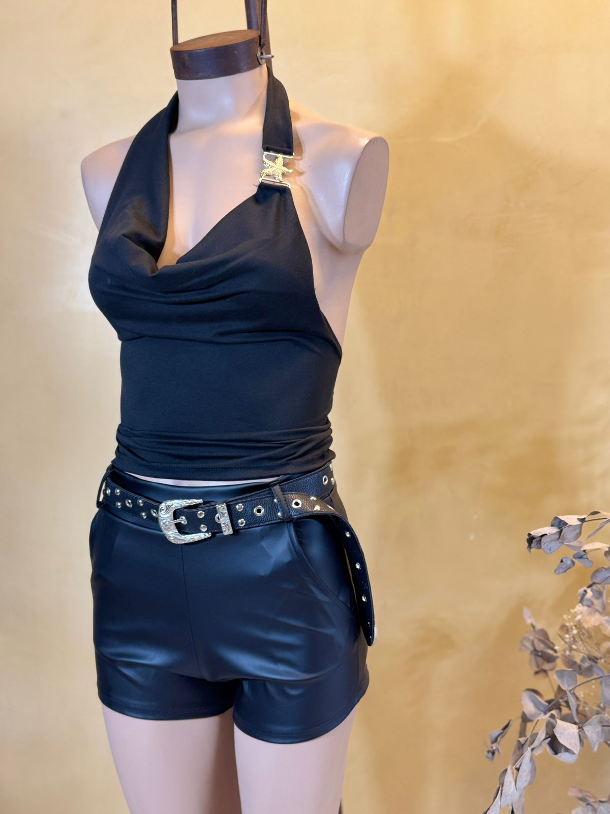 Top Buche Accesorio “STAR” Modal c/lycra