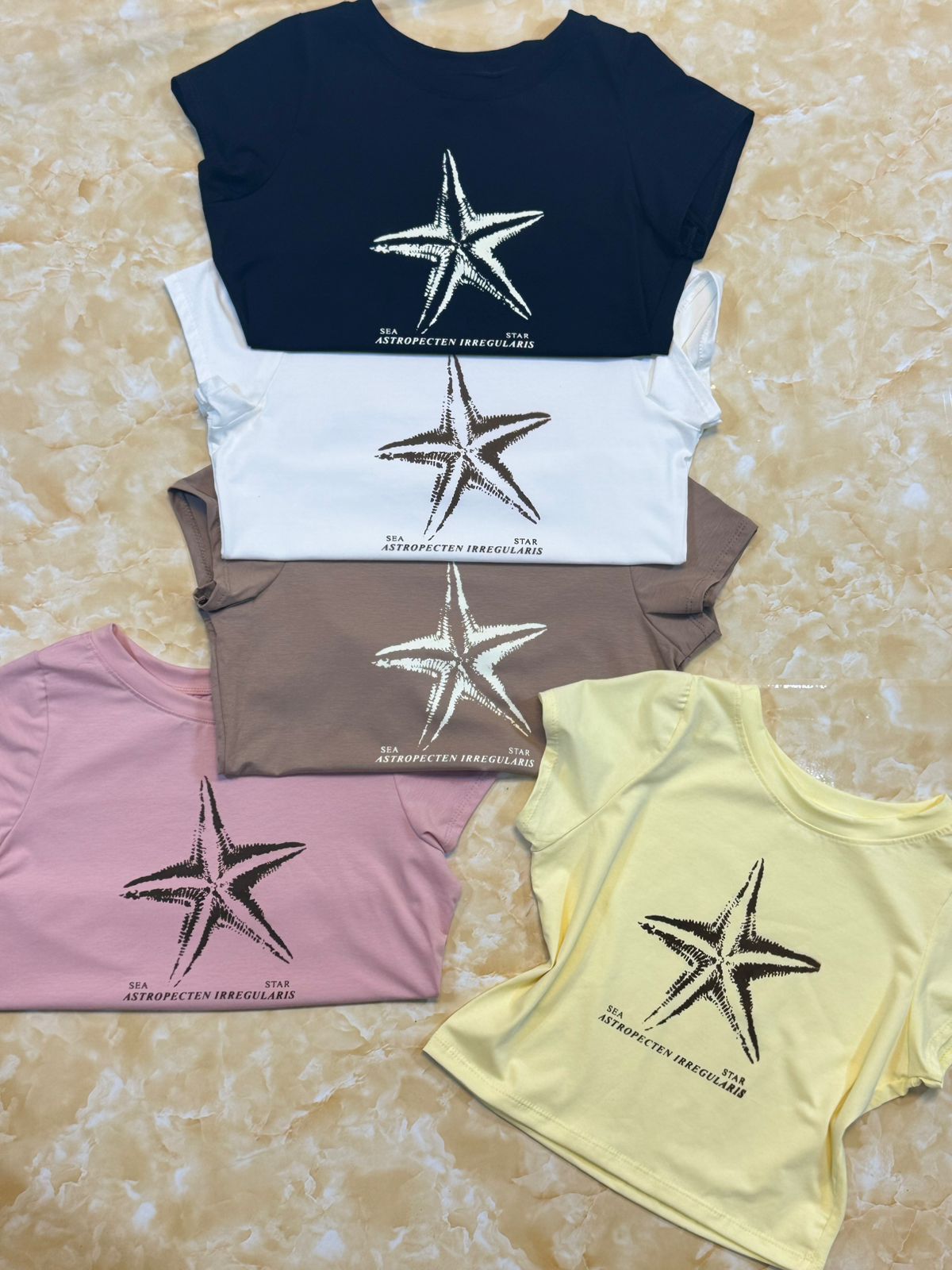 Baby Tee “SEA STAR” Algodon lycra