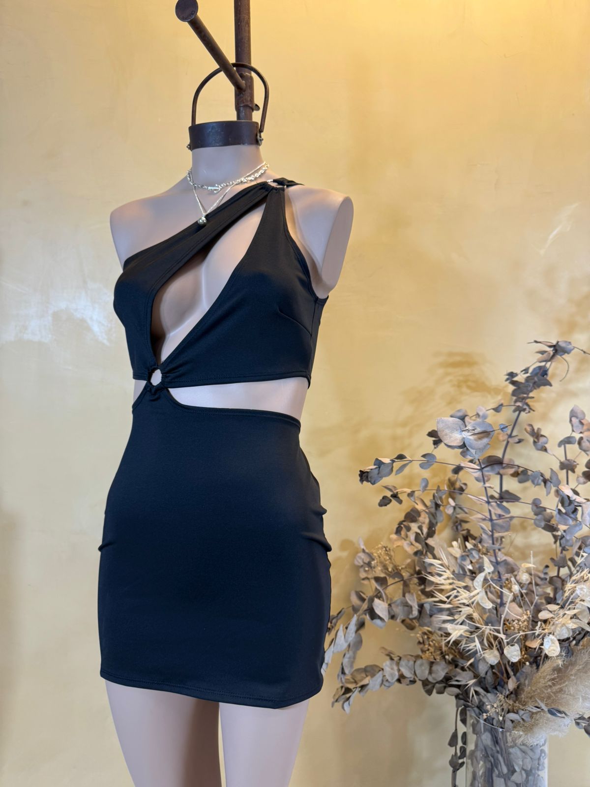 Vestido 2 AROS Cruzados Tricot