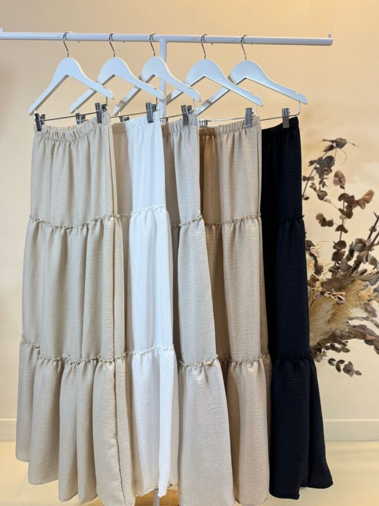 Maxipollera vuelos Lino Boho - Imagen 2