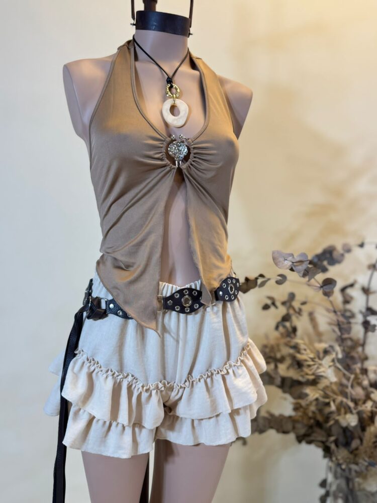 Skort VOLADOS Lino Boho - Imagen 2