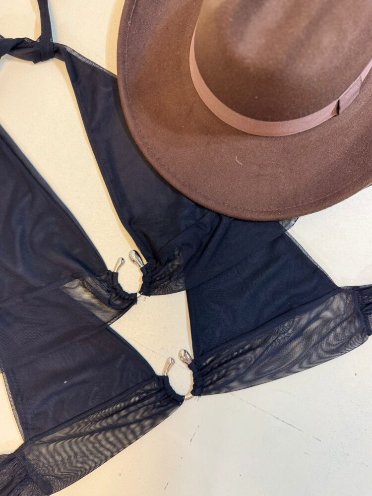 Top Bikini accesorio U gotita MicroTUL - Imagen 2