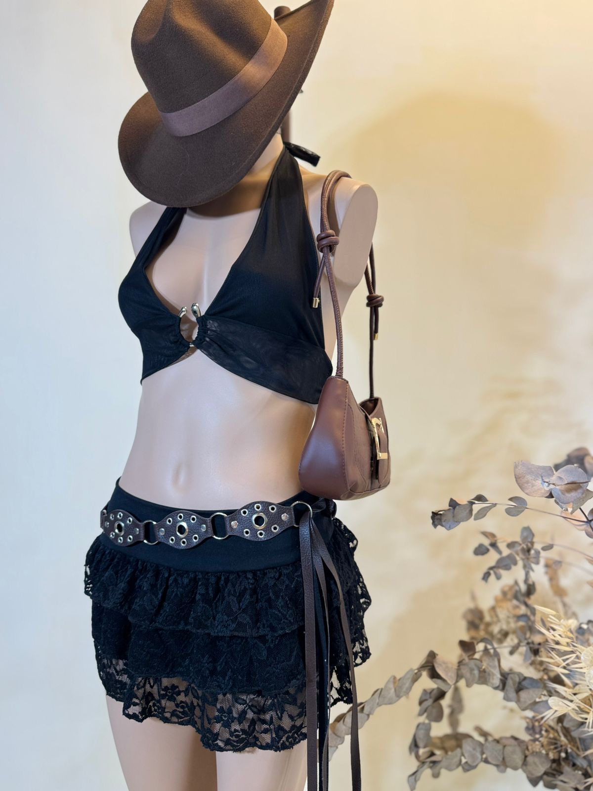 Top Bikini accesorio U gotita MicroTUL