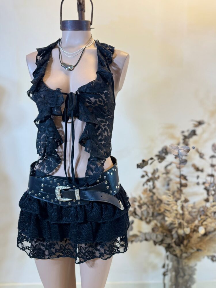 Top Marilyn Vuelo Boho Encaje - Imagen 2