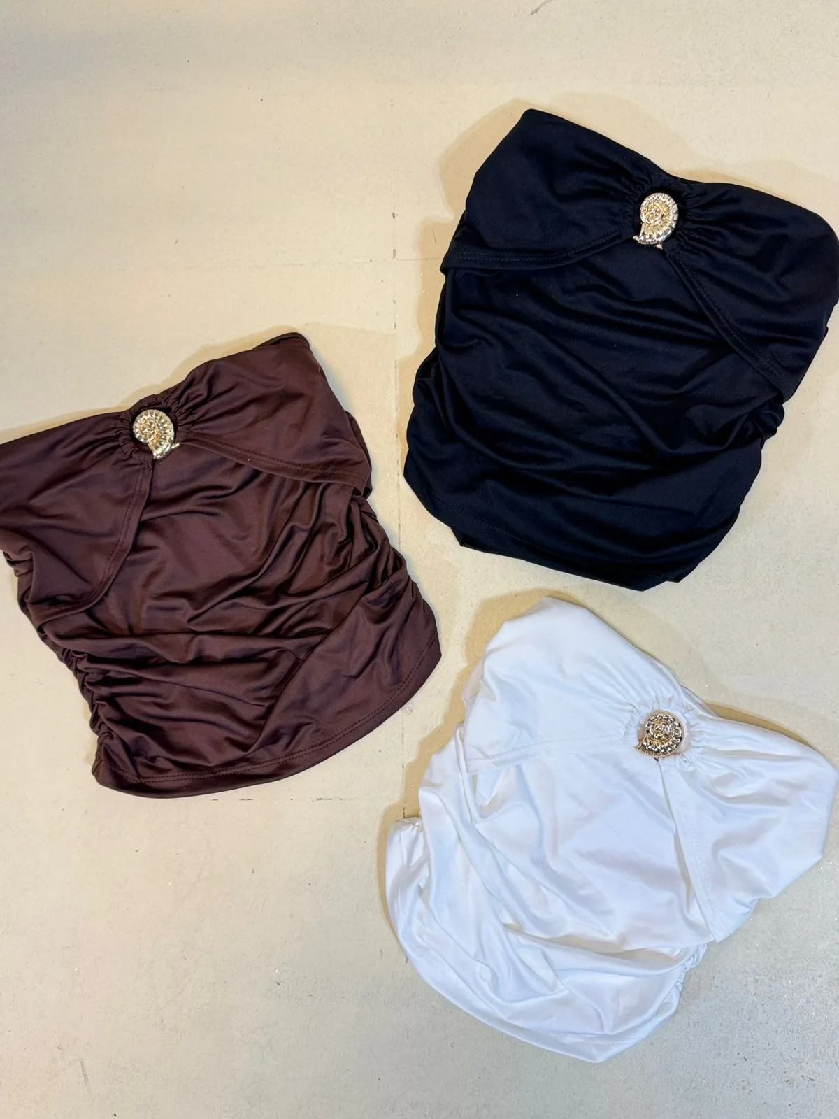 Bando doble pechera CARACOL Microfibra