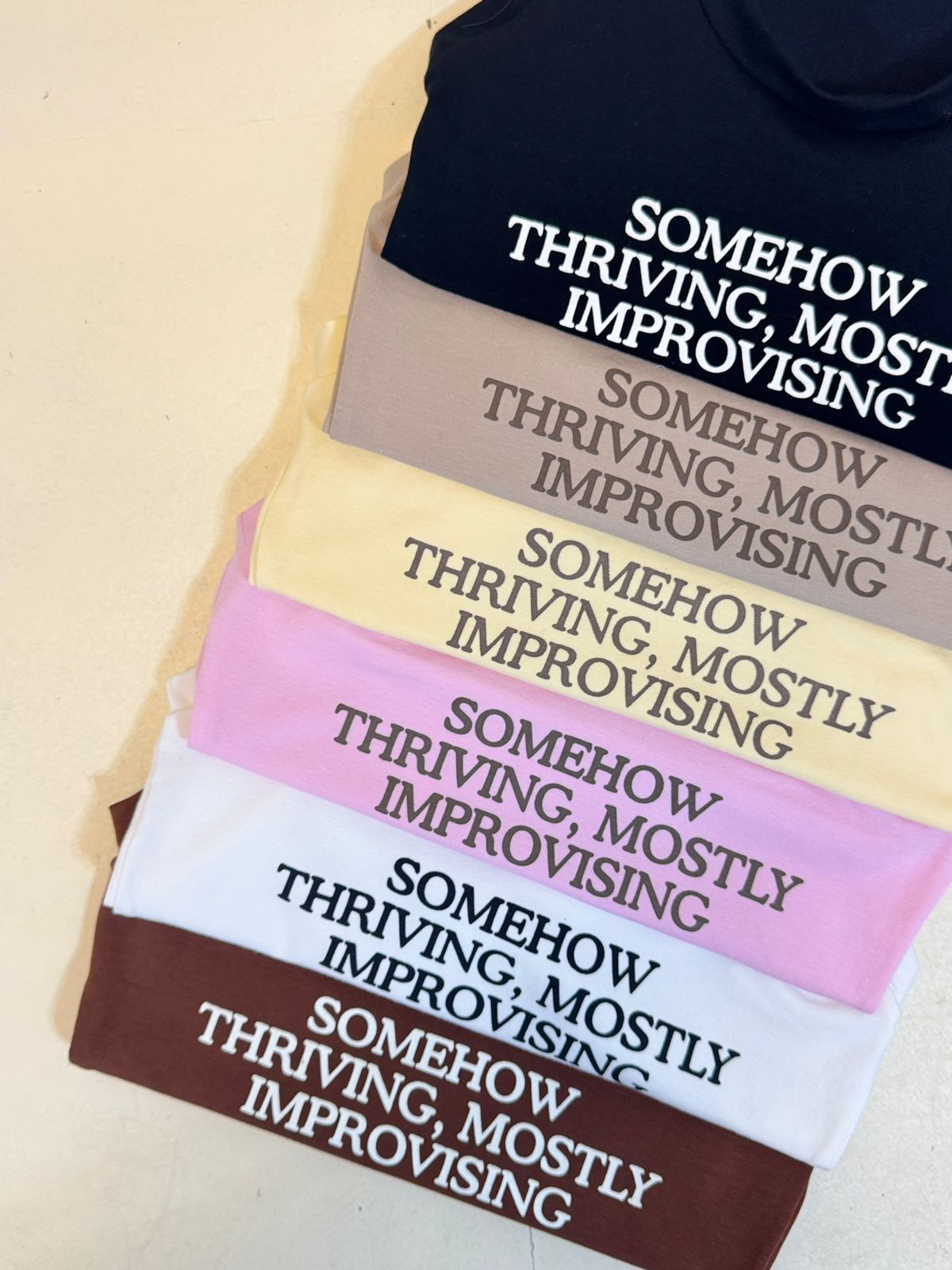 Musculosa U “SOMEHOW” Algodon lycra