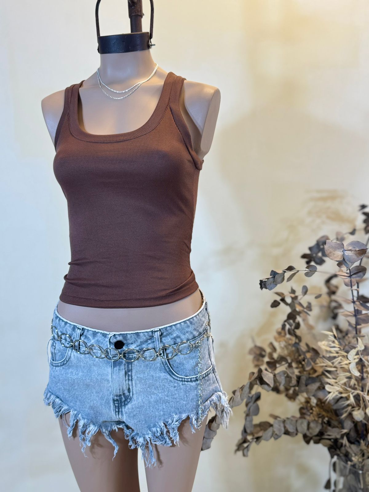 Musculosa basica guia ancha Morley