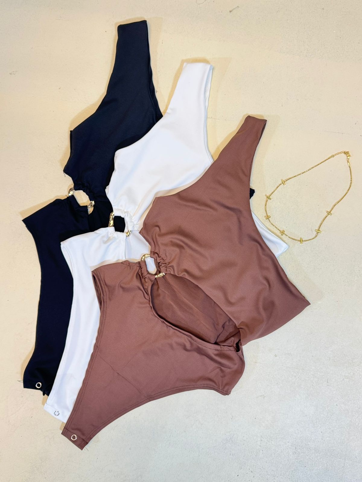 Body CUTOUT NUBE Microfibra