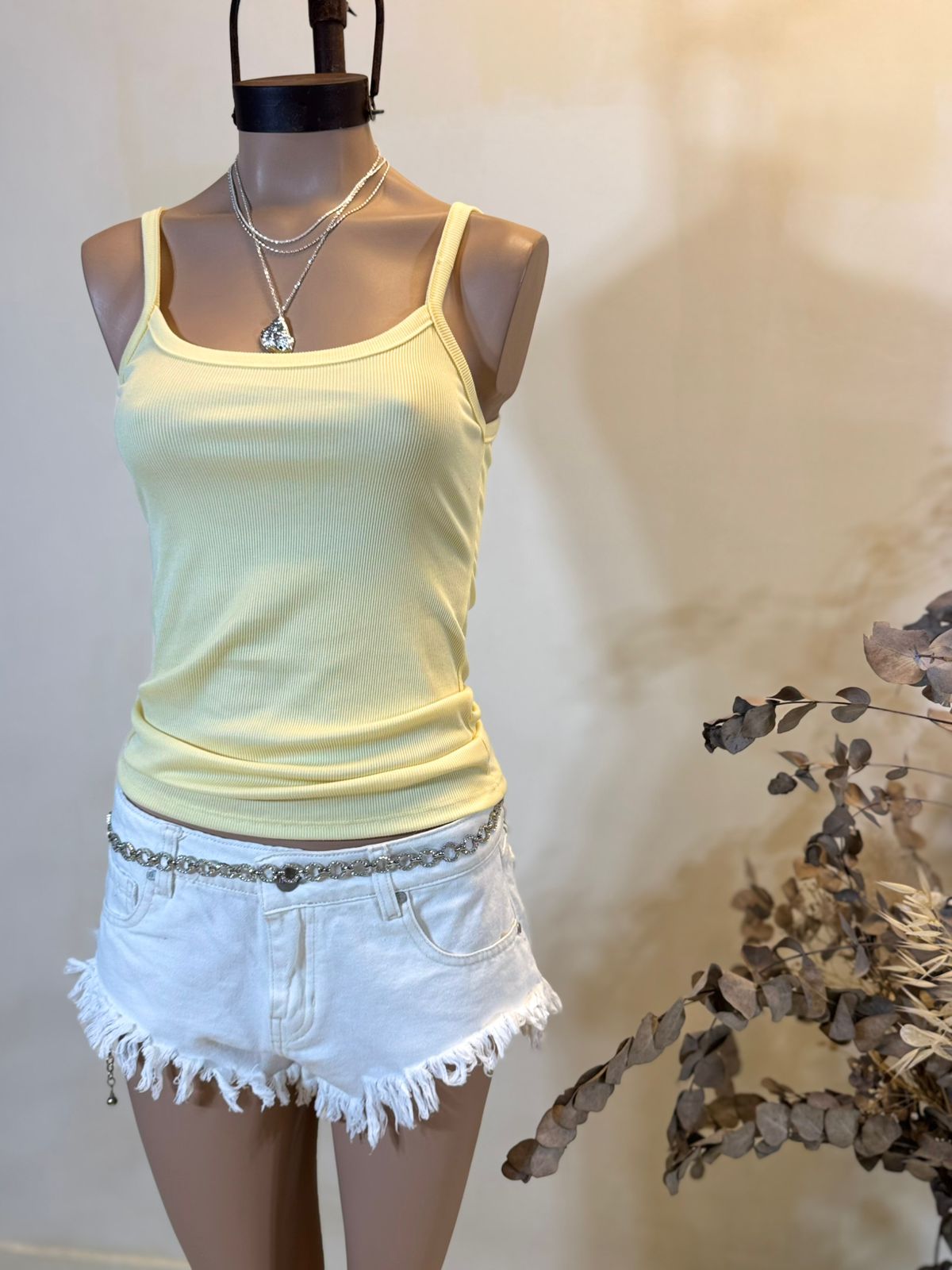 Musculosa bretel guia ancha Morley