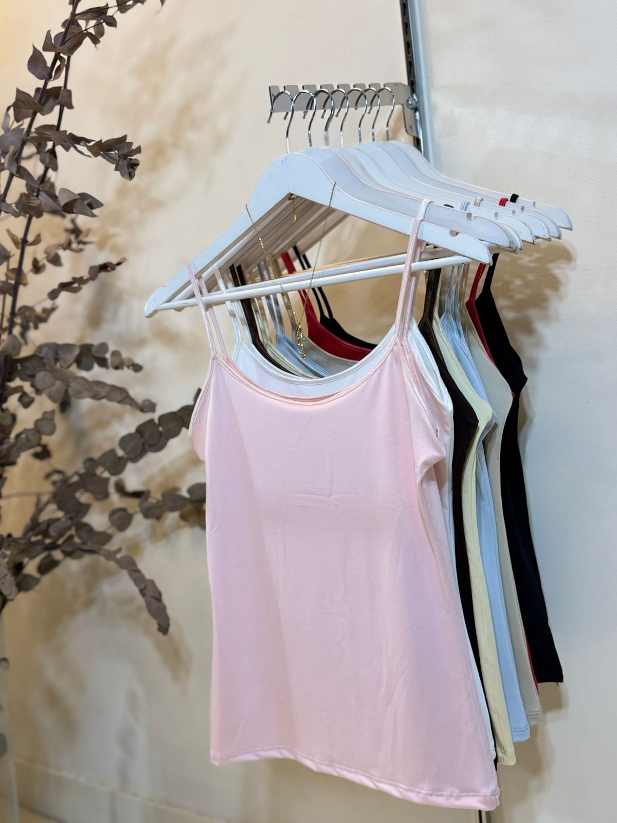 Musculosa basica BRETEL ELASTICO QUEBRADO Microfibra