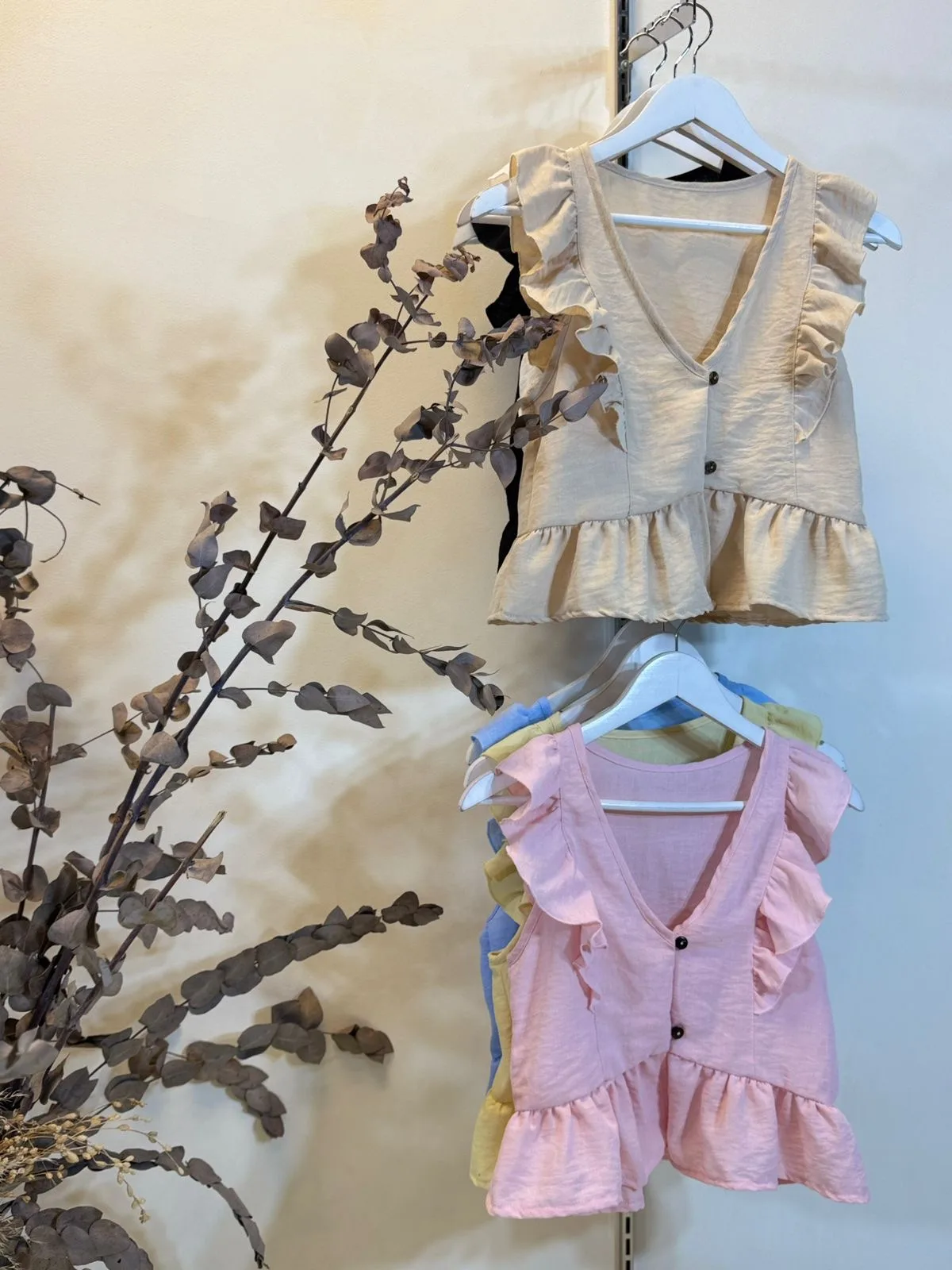 Blusa boho “NAPLES” Lino premium