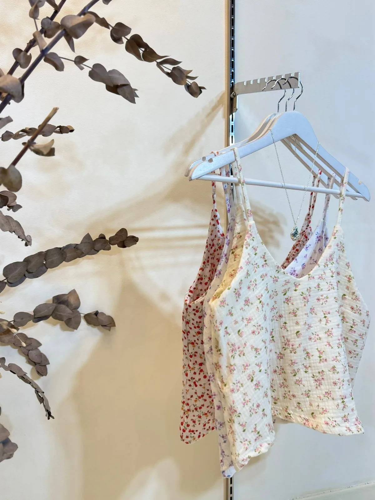 Blusita V Lino estampado