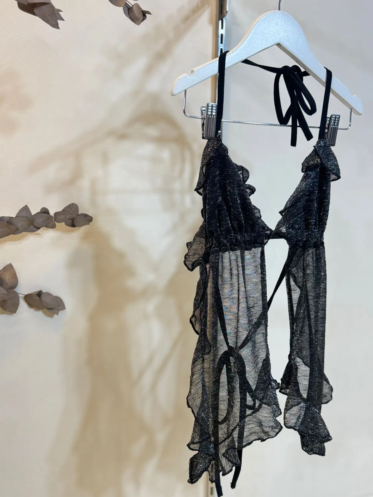 Top Mariposa MESH LUREX