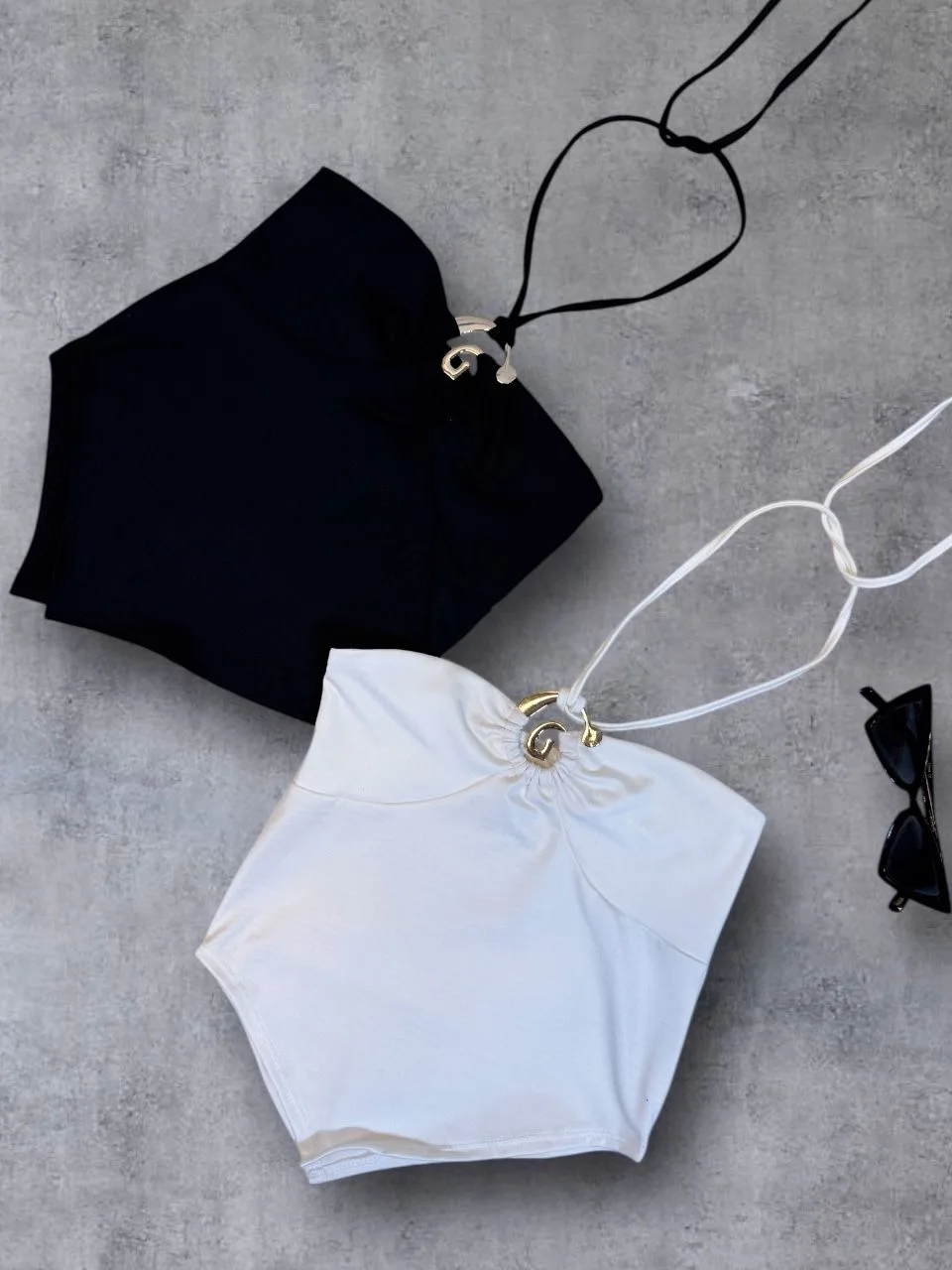 Top Pico ESPIRAL Microfibra