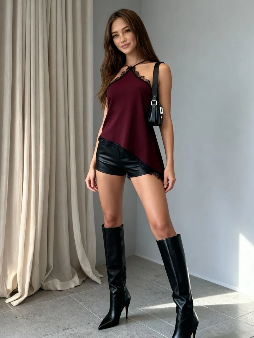 Blusa “EVE” Puntilla SEDITA