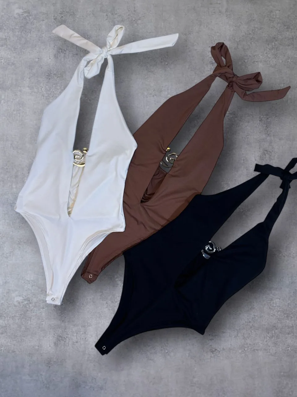 Body escote cavado ESPIRAL Microfibra