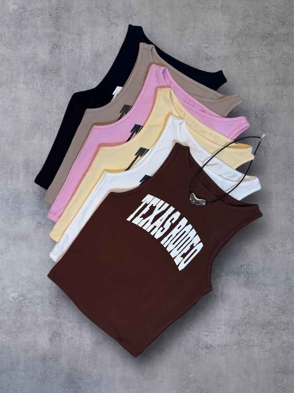 Musculosa “TEXAS RODEO” Algodon lycra