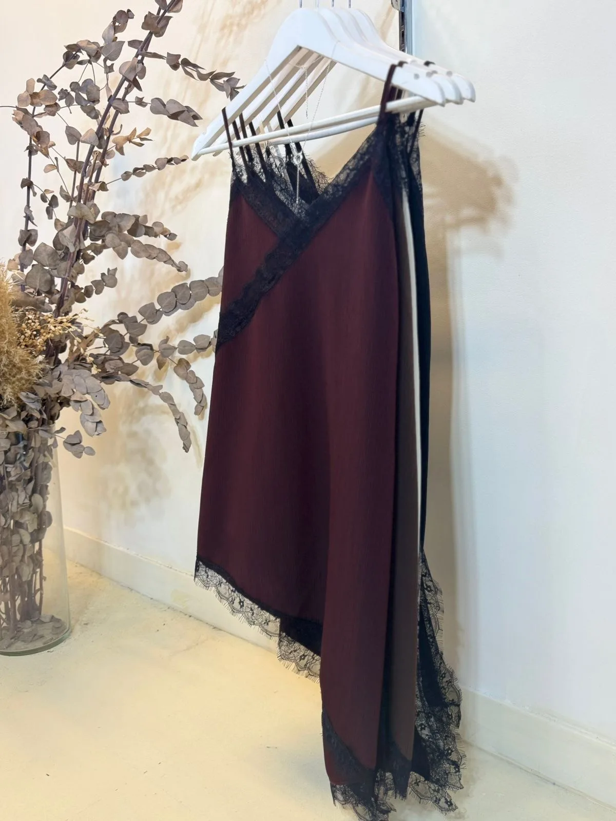 Vestido LENCERO PROENZE Puntilla Sedita