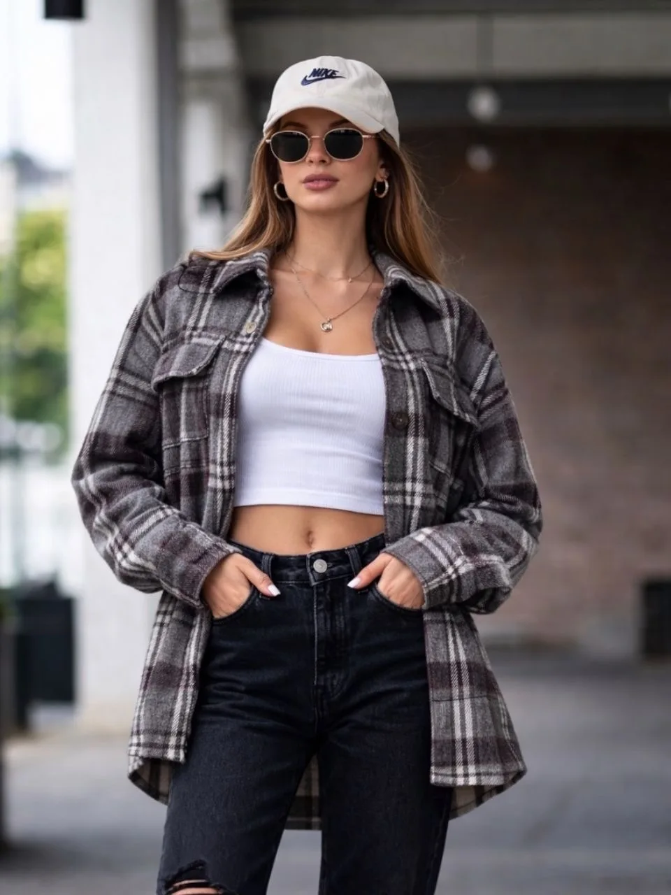 Camisaco over Cargo Paño Cuadrille