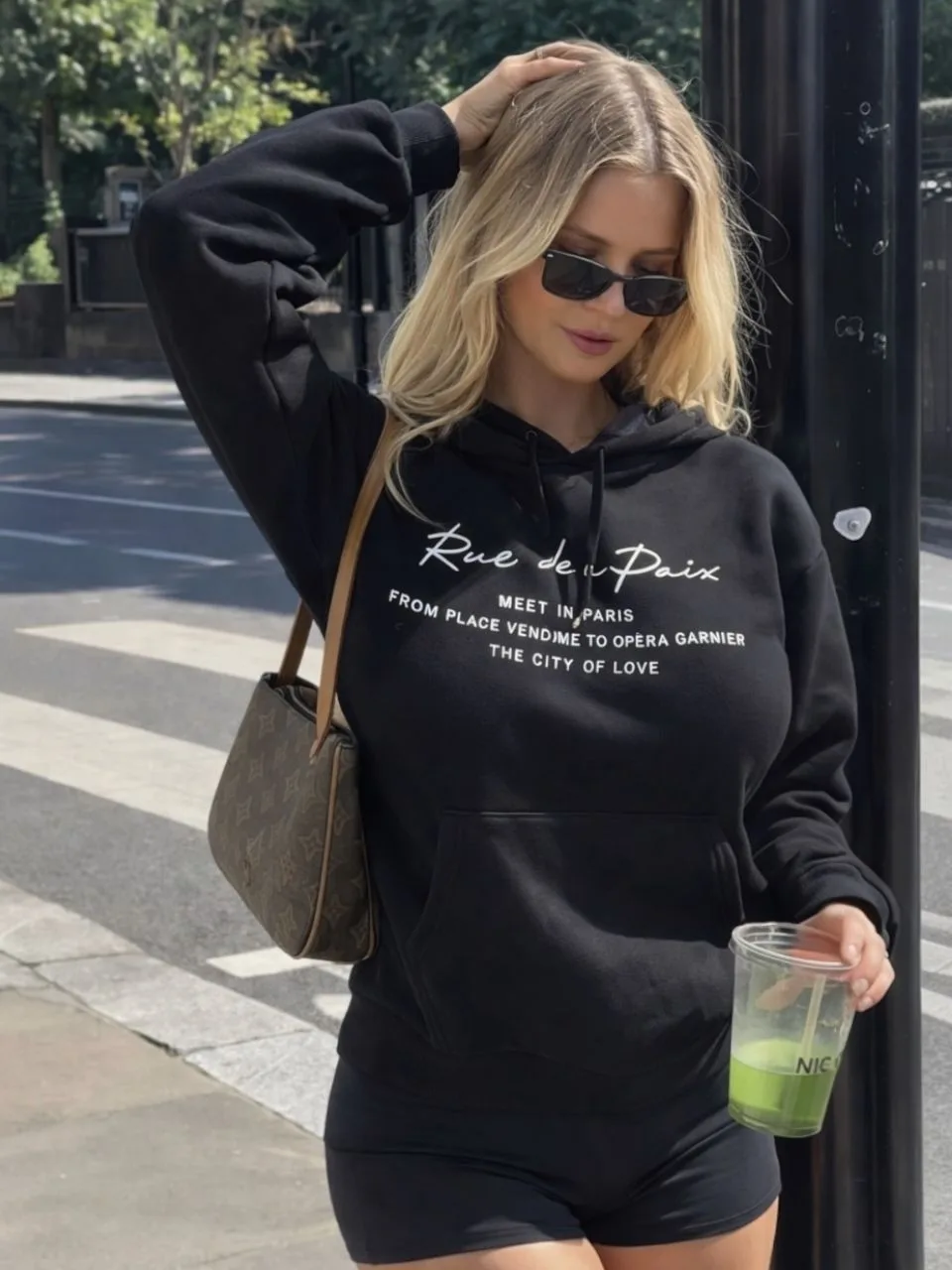 Maxibuzo Capucha “RUE DE LA PAIX” FRIZA Premium