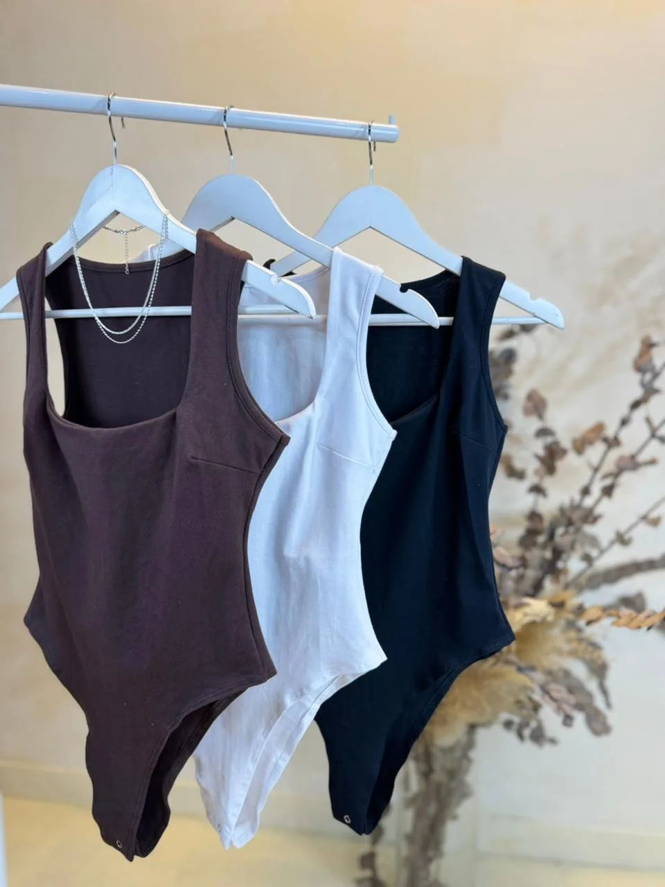 Body escote cuadrado Algodon premium