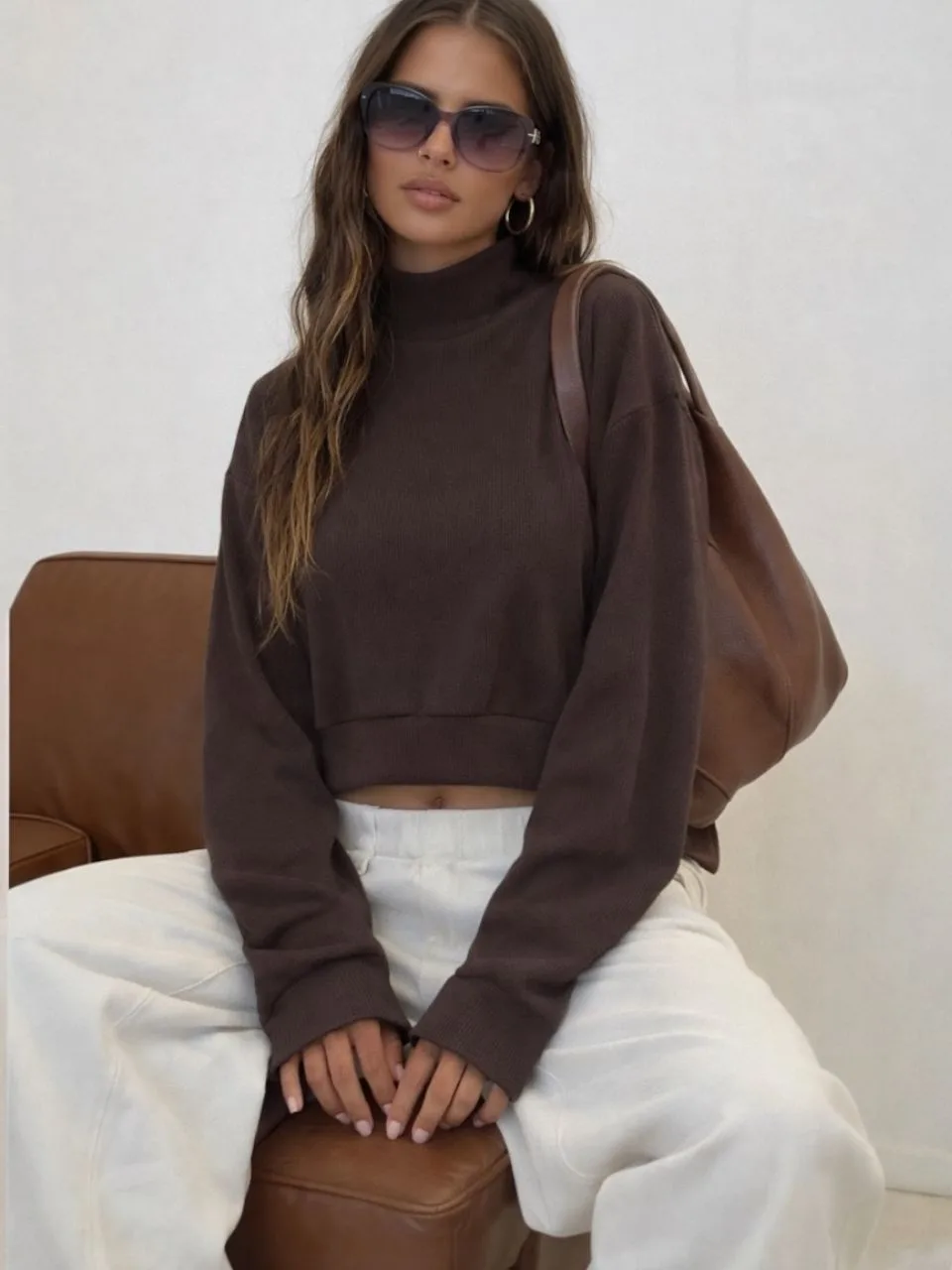 Buzo suelto 1/2 polera Morley brush