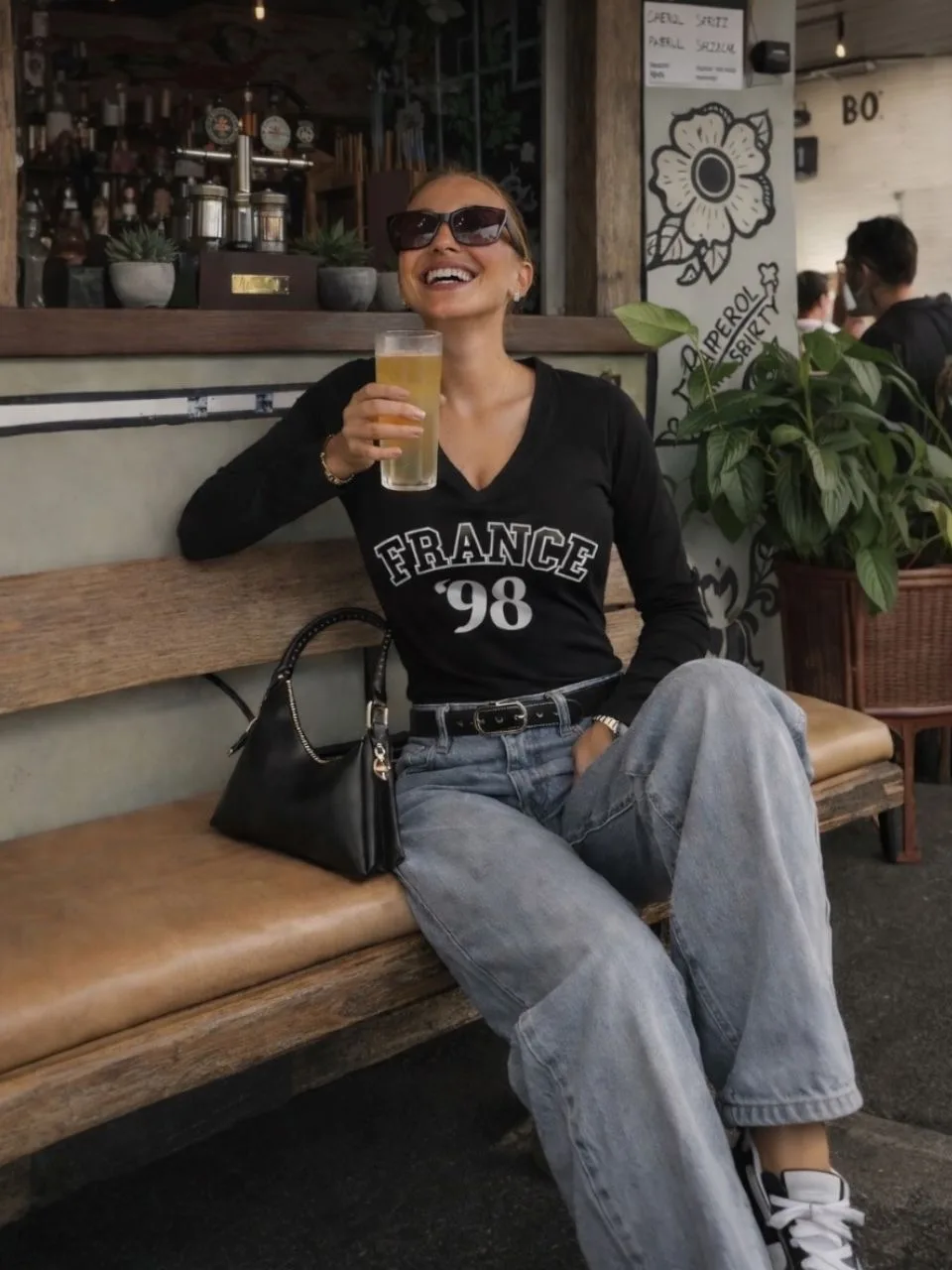 Top V M/L “FRANCE 98” Algodon premium