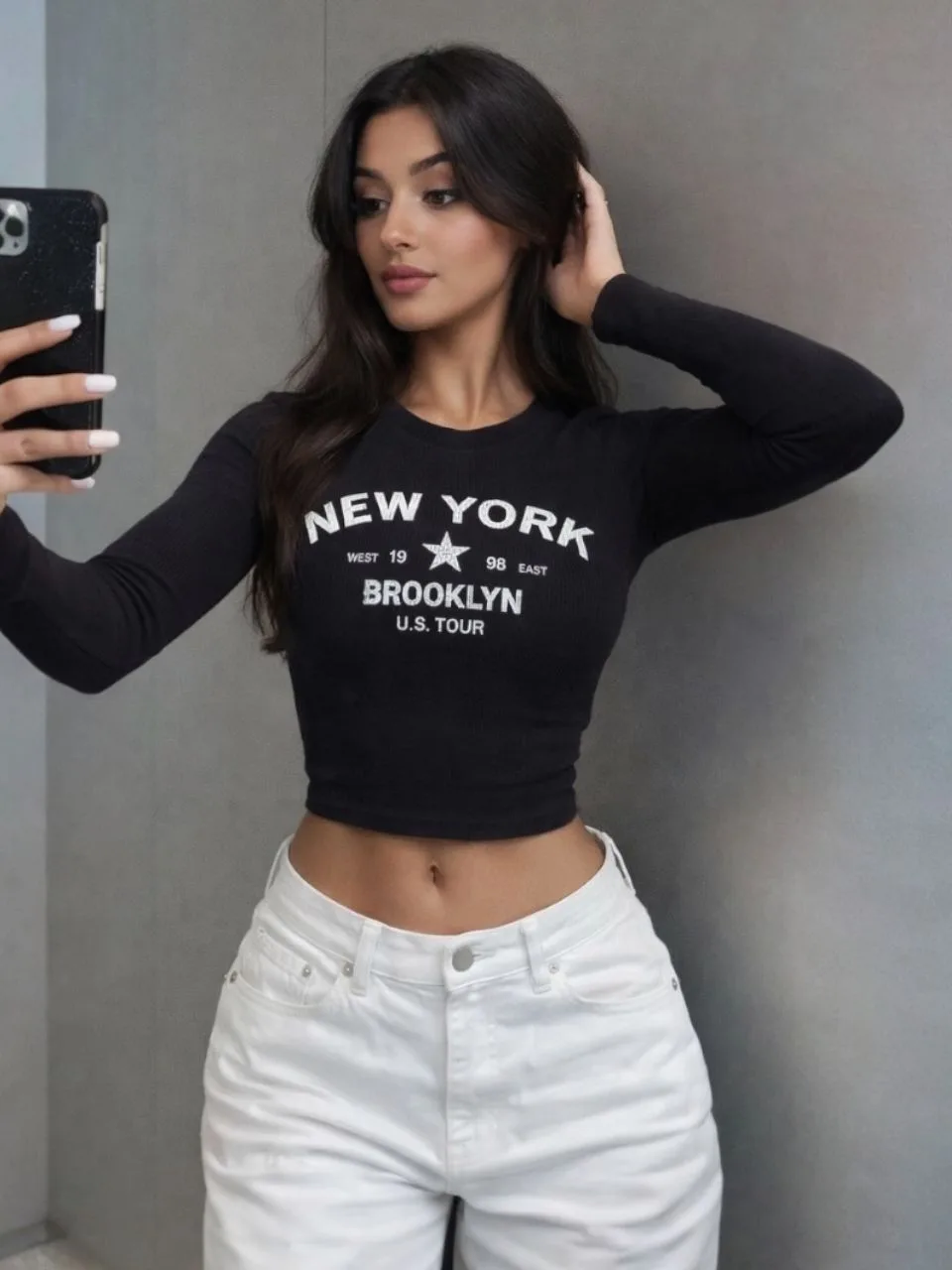 Remera M/L “NEW YORK” Morley