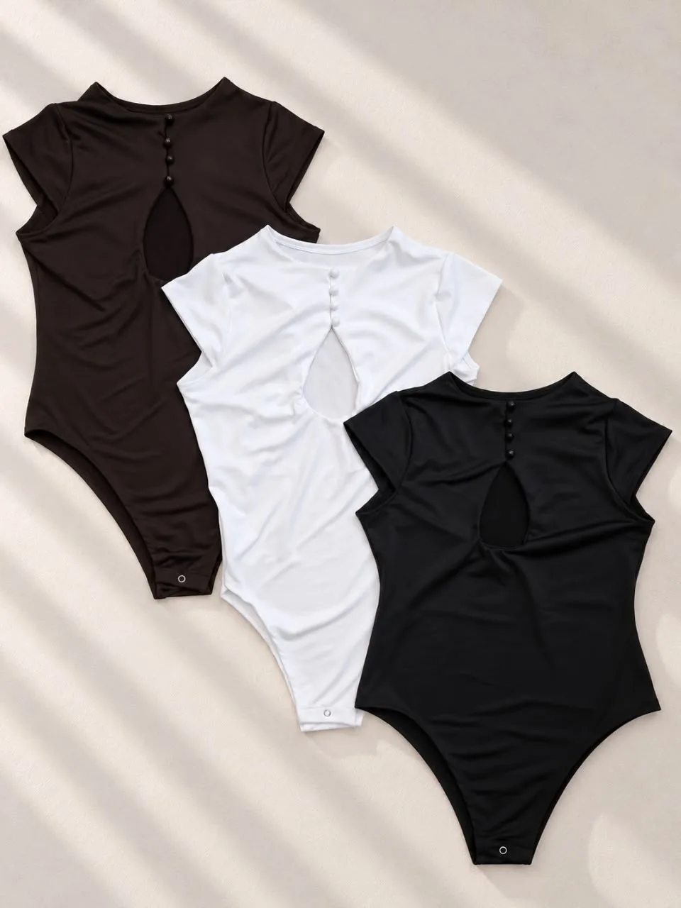 Body mao 4 botones Microfibra