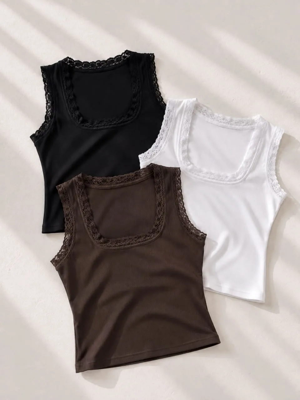 Musculosa basica U c/puntilla Morley