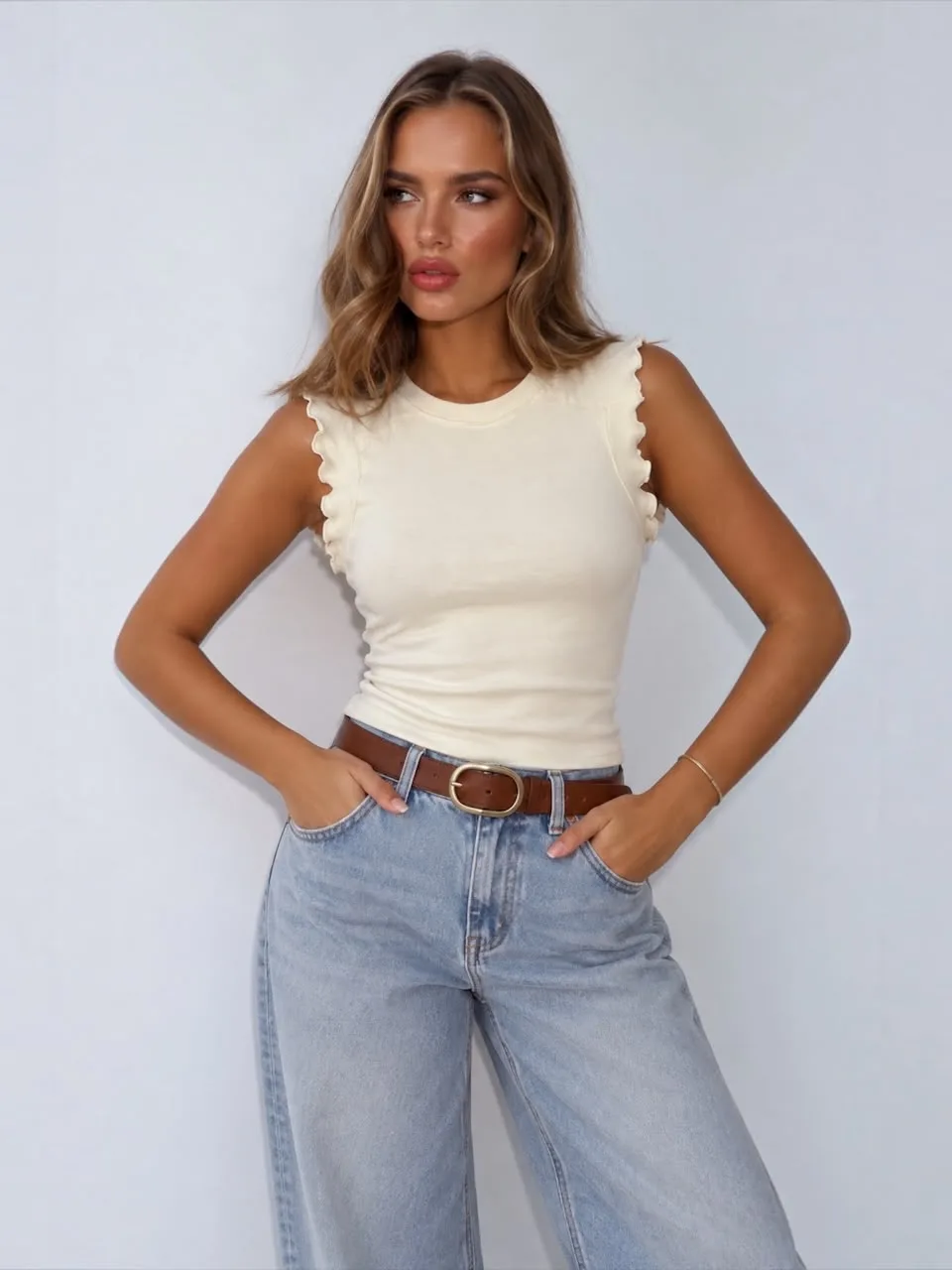 Musculosa recorte ruletex Morley PIMA